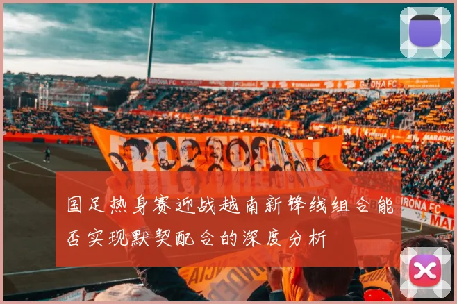 国足热身赛迎战越南新锋线组合能否实现默契配合的深度分析